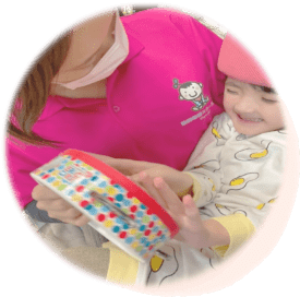 利用者様とスタッフの写真